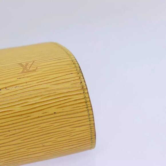 LOUIS VUITTON Epi Dauphine PM Pouch Yellow M48449 LV Auth th4880 - Picture 7 of 15